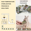 Rabbit Toys 24Pcs Bunny Toy Guinea Pig Treats Timothy Hay Chew Toys Chips with Herbal Flowers Hamster Snacks Chinchillas Gerbils for Teeth Apple Sticks Sweet Bamboo - Image 4