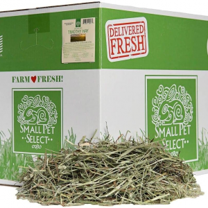 2Nd Cutting Perfect Blend Timothy Hay Pet Food for Rabbits, Guinea Pigs, Chinchillas and Other Small Animals, Premium Natural Hay Grown in the US, 20 LB