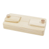 Wooden Enrichment Foraging Toy Chew Toys Feeding Toys for Rat Bunny Hamster - Image 10