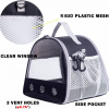 Guinea Pig Carrier Backpack, Clear Bubble Window Backpack for Guinea Pig, Bunny - Image 3