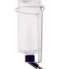 32Oz Weather Resistant Water Bottles with Heavy Duty Mount for Rabbits and Ferrets (Clear) - Image 2