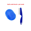 Rabbit Grooming Kit Tear Stain Remover Cleaning Combs Pet Nail Clipper Double-Sided Shampoo Bath Brush for Guinea Pig Bunny - Image 8