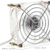 Hamster Cooling Fan Pet Summer Cooling Fan Acrylic Guinea Pig Cage Mini Lightweight Pet Cage Fan for Hamster Cat Dogs Supplies - Image 6