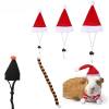Hamster Christmas Halloween Costume Guinea Pig Small Pet Hat Scarf Headwear Pet Outfits for Chinchilla Rabbit Bunny Accessories - Image 2