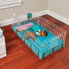 Guinea Habitat plus Cage, Includes Divider Panel and Hinged Top, Washable PVC Canvas Bottom, Expandable Small Animal Cage for Guinea Pigs, 171GHP - Image 5