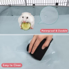 48" L X 24" W X 16" H 12 Panels Small Animal Playpen with Waterproof Mat, C&C Cage for Guinea Pigs,Puppy Play Pen - Image 4