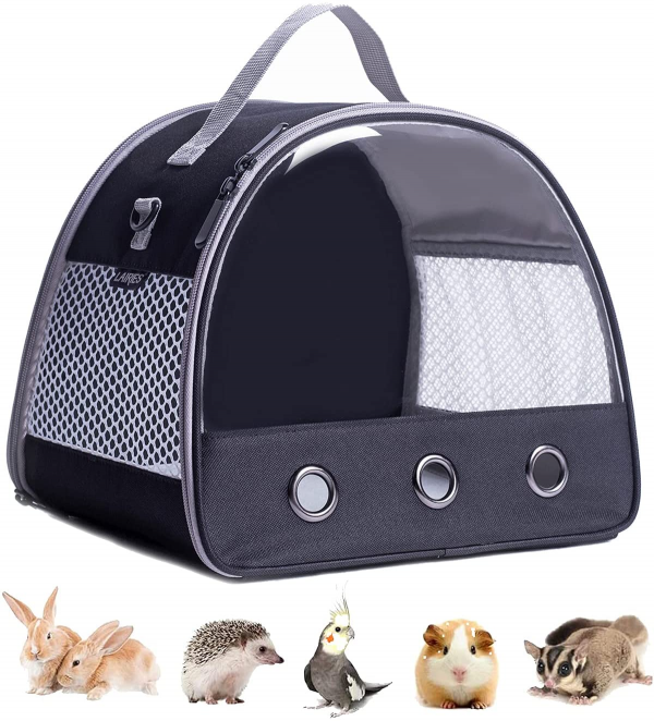 Guinea Pig Carrier Backpack, Clear Bubble Window Backpack for Guinea Pig, Bunny