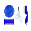 Rabbit Grooming Kit Tear Stain Remover Cleaning Combs Pet Nail Clipper Double-Sided Shampoo Bath Brush for Guinea Pig Bunny - Image 9