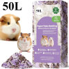 23L/50L Paper Small Pet Bedding Hamster Rabbits Guinea Pigs Odor Control Dust-Free Moisture Absorbent Natural Shavings Bedding - Image 10