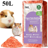 23L/50L Paper Small Pet Bedding Hamster Rabbits Guinea Pigs Odor Control Dust-Free Moisture Absorbent Natural Shavings Bedding - Image 8