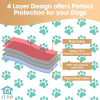 Guinea Pig Cage Liner Fleece Cage Liners Puppy Pads Washable Reusable Waterproof - Image 2