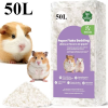 23L/50L Paper Small Pet Bedding Hamster Rabbits Guinea Pigs Odor Control Dust-Free Moisture Absorbent Natural Shavings Bedding - Image 2