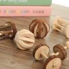 Wooden Pet Toy Combo: Hamster Bunny Parrot Cat Dog Molar Fun! - Image 2
