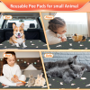 Guinea Pig Cage Liners Washable (2 Pack) - 47X24 Inch Waterproof & Absorbent Pee Pads | Reusable Fleece Bedding with Non-Slip Backing | Odor Control for Midwest & C&C Cages, Rabbits - Image 6