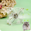 Hamster Cooling Fan Pet Summer Cooling Fan Acrylic Guinea Pig Cage Mini Lightweight Pet Cage Fan for Hamster Cat Dogs Supplies - Image 2