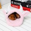 Cozy Haven For Small Animals: Warm Plush Pet Nest For Guinea Pigs - Image 2