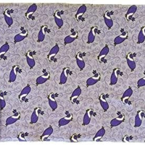 Washable Fleece Cage Liner, Pad, Bedding for Midwest Guinea Habitat - Replaces Shavings (Royal Pig/Purple)