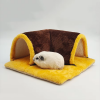 Warm Guinea Pig Hideout Tunnel Bed, Soft Removable Guinea Pig Tunnels and Tubes for Cage, Guinea Pig Hides Fleece for Rat, Sturd - Image 2
