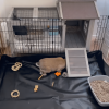 Pet Playpen Small Animal Playpen for Rabbits Hamsters Guinea Pigs Cage Exercise Pen - Image 3