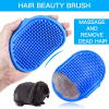Rabbit Grooming Kit Tear Stain Remover Cleaning Combs Pet Nail Clipper Double-Sided Shampoo Bath Brush for Guinea Pig Bunny - Image 4