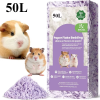 23L/50L Paper Small Pet Bedding Hamster Rabbits Guinea Pigs Odor Control Dust-Free Moisture Absorbent Natural Shavings Bedding - Image 14