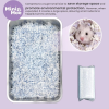 23L/50L Paper Small Pet Bedding Hamster Rabbits Guinea Pigs Odor Control Dust-Free Moisture Absorbent Natural Shavings Bedding - Image 7