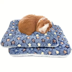 2pcs Extra Large Guinea Pig Bed Mat Pig Hamster Bed House Nest Hamster Accessories Squirrel Hedgehog Rabbit Chinchilla Bed Mat