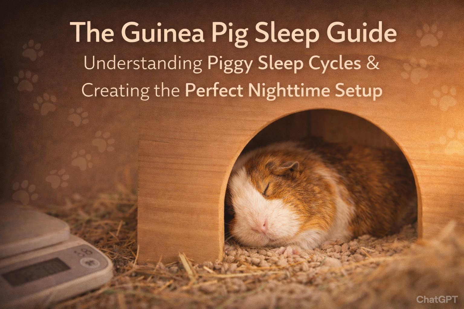 The Guinea Pig Sleep Guide: Understanding Piggy Sleep Cycles & Creating the Perfect Nighttime Setup