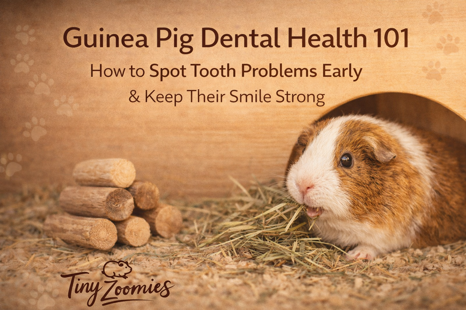 Guinea Pig Dental Health 101: How to Spot Tooth Problems Early and Keep Their Smile Strong