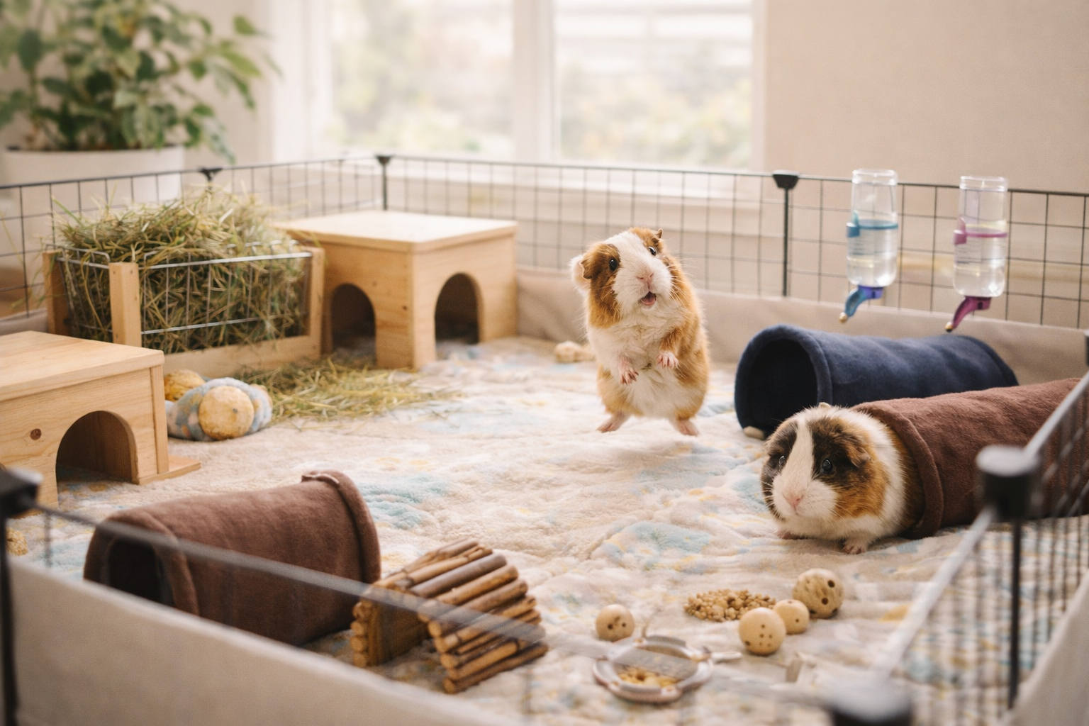 The Ultimate Guinea Pig Cage Setup Guide: Creating a Habitat That Encourages Zoomies, Exploration, and Happiness