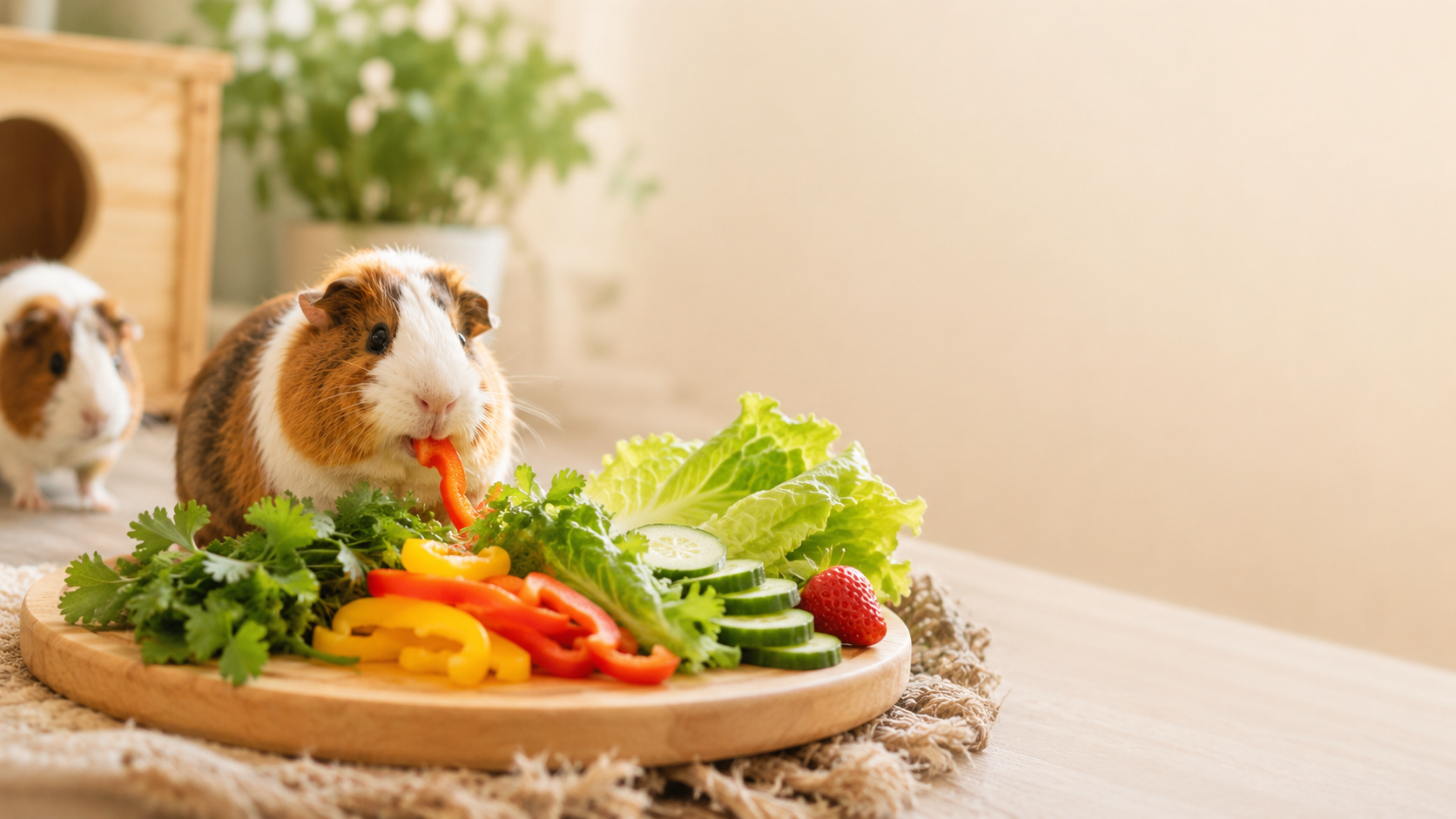 The Guinea Pig Veggie Rotation Guide: How to Keep Mealtimes Exciting Without Upsetting Sensitive Tummies 🥬