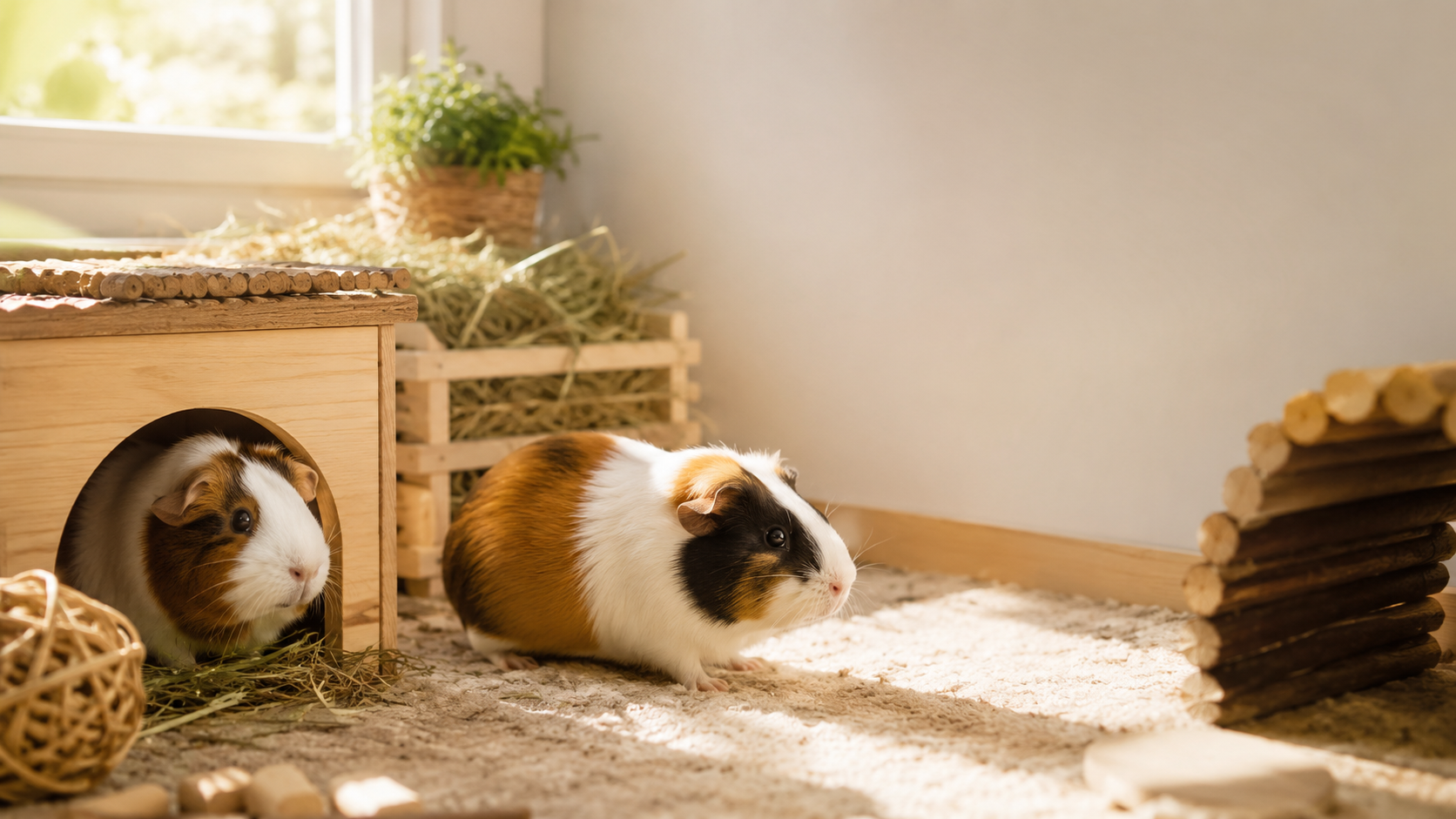 🐹 Before & After: How Guinea Pigs Change Once They Trust You