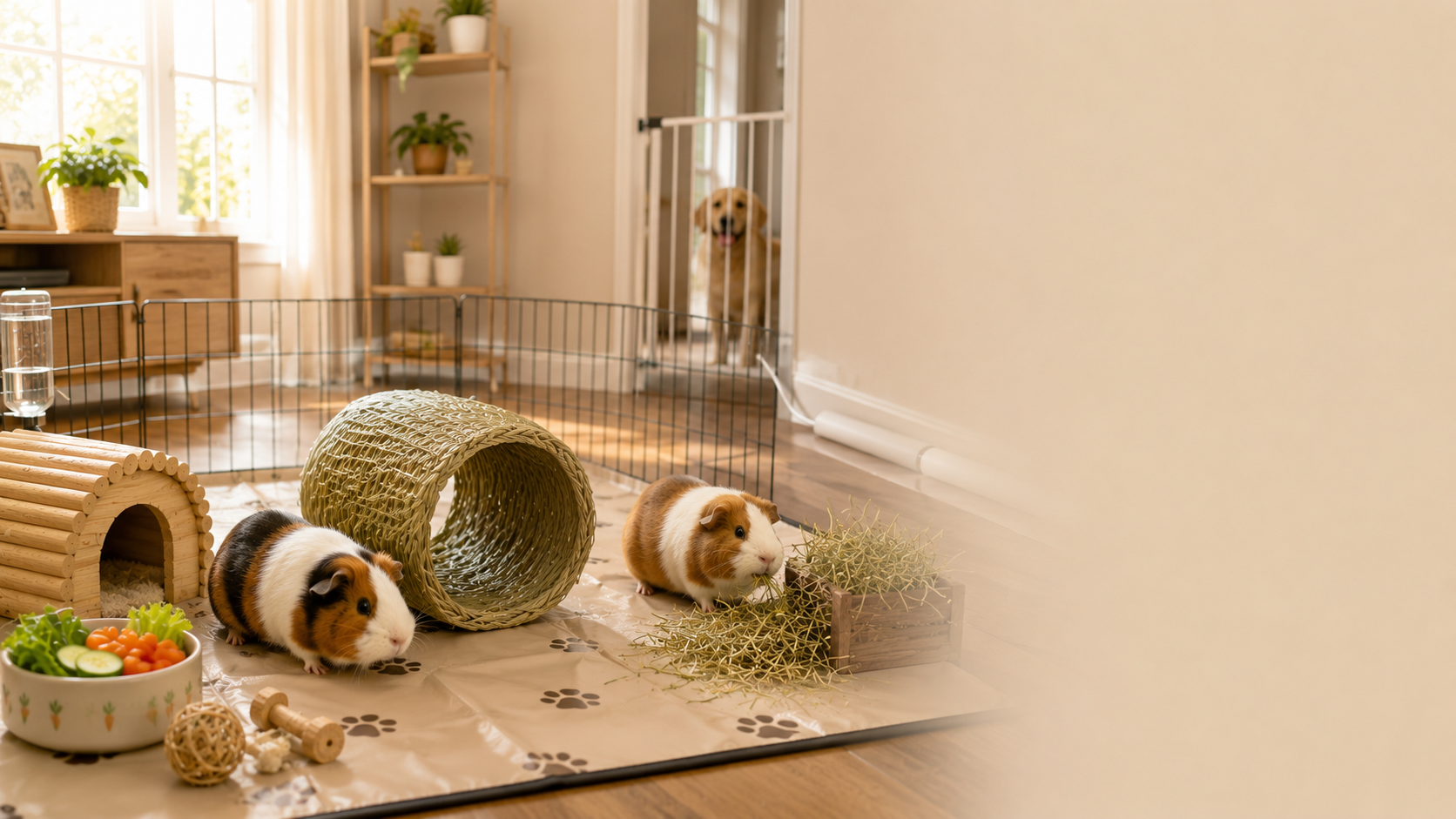 🏡 How to Guinea Pig-Proof Your Home: Create a Safe Space for Curious Little Explorers